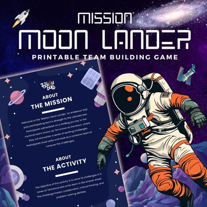 Mission Moonlander DIY Activity | Explore Ingredients of Team Success